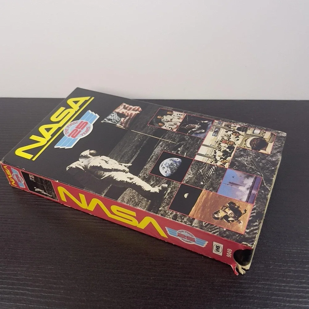 NASA The First 25 Years VHS Video Tape Goodtimes Space Shuttle Moon Landing